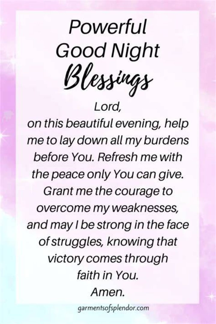 Good Evening Blessings And Prayers | Evening Blessings And Prayers