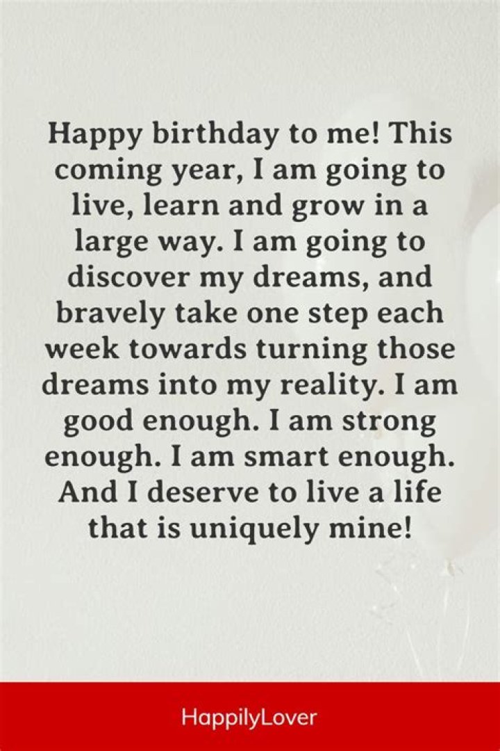 Happy Birthday Quotes For Me
