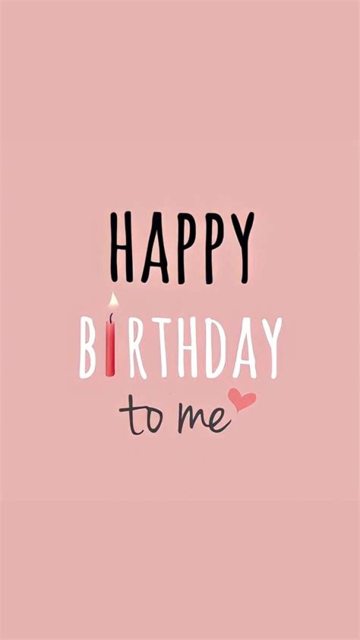 Happy Birthday to me ·