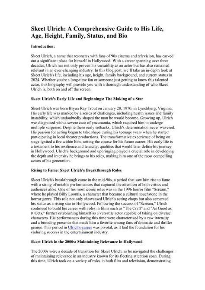 Harvey Age: Complete Guide To His Life And Career