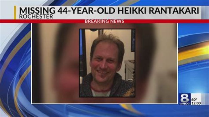 Heikki Rantakari missing: Heikki Rantakari Rochester