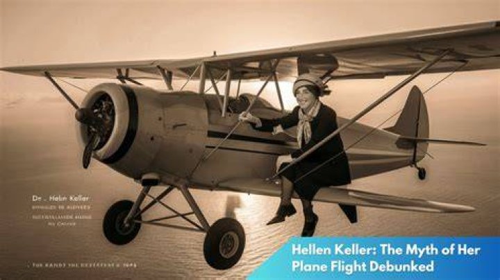 Helen Keller's Aviation Journey Revealed