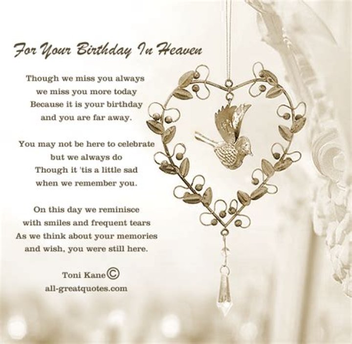 Honoring Departed Loved Ones On Their Birthdays