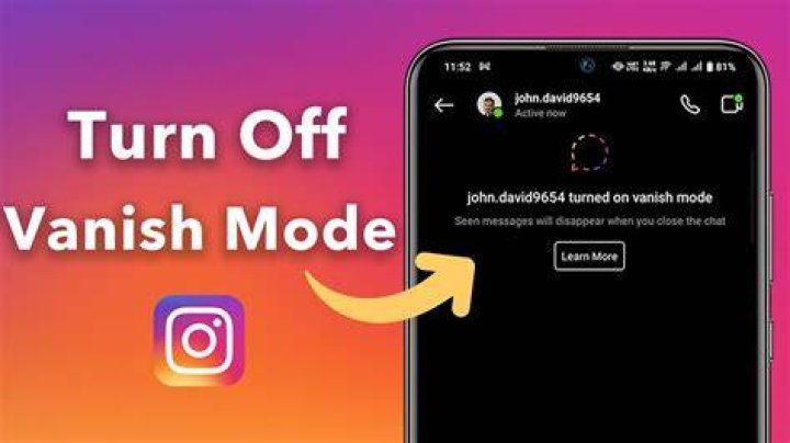 How To Turn Off Vanish Mode On Instagram: A Step-by-Step Guide