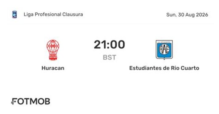Huracán - Estudiantes live match 24 July 2024
