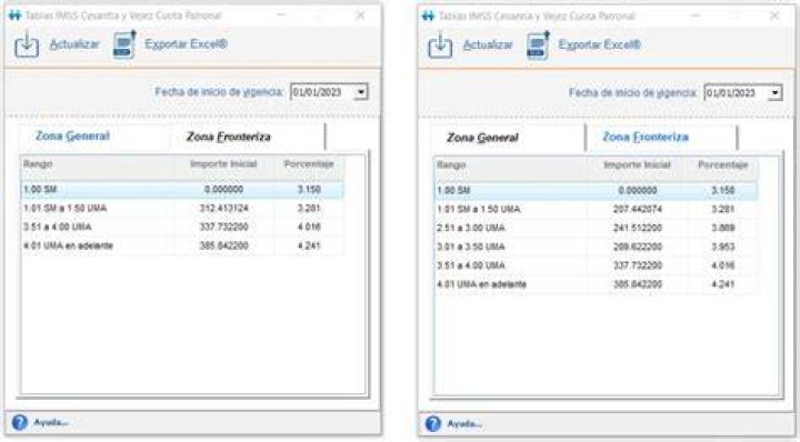 Impacto en CONTPAQi® Nóminas