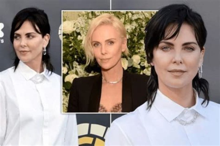 In A White One-Piece Swim Suit And Black Glasses, Charlize Theron Maintained A Casual Appearance