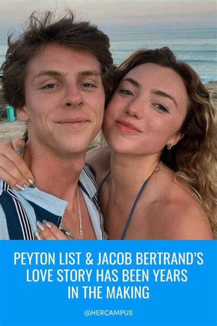 Inside Peyton List And Jacob Bertrand's Flourishing Relationship
