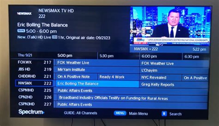 Is Newsmax Available On Spectrum?