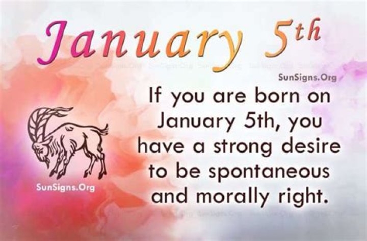 January 5 Famous Birthdays - SunSigns.Org