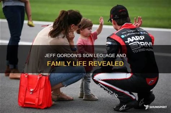 Jeff Gordon's Son: Exploring His Age And Life
