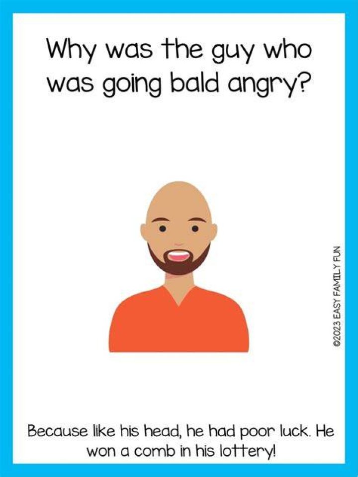 Jokes About Bald Guys, Unveiled!