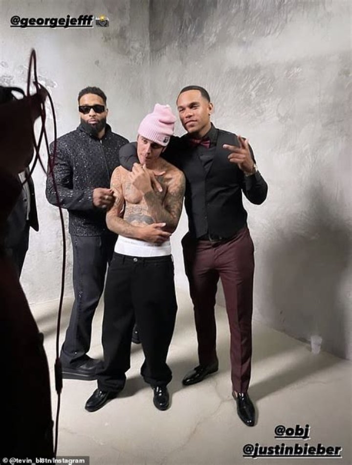 Justin Bieber And Odell Beckham Jr.'s Viral Bromance Caught On Camera