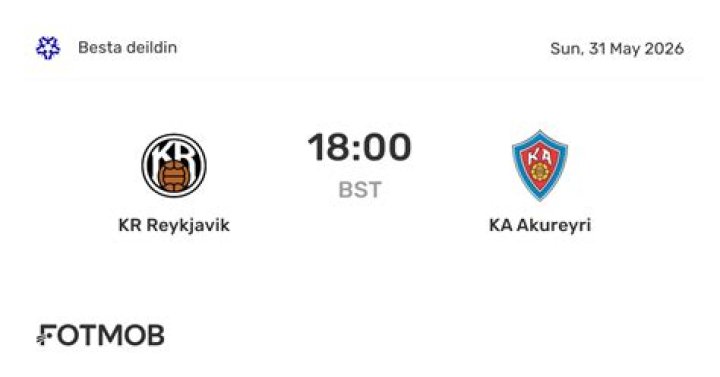 KR Reykjavík VS KA Live Broadcast 29 July 2024