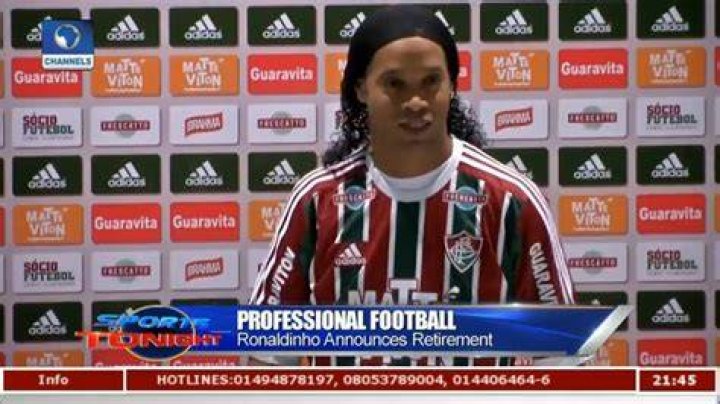 Legendary Ronaldinho Announces Retirement From Football