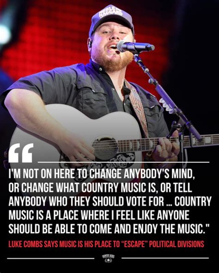 Luke Combs' Political Views: A Surprising Revelation
