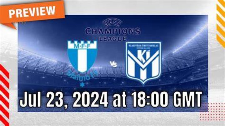 Malmö vs KÍ live 23 July 2024