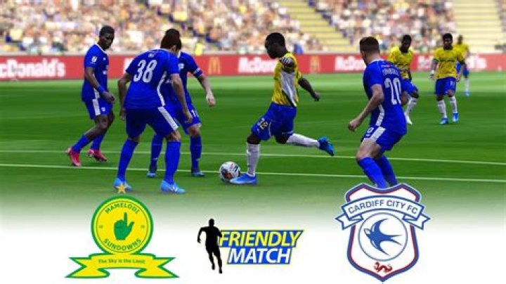 Mamelodi Sundowns v Cardiff City live match 23 July 2024