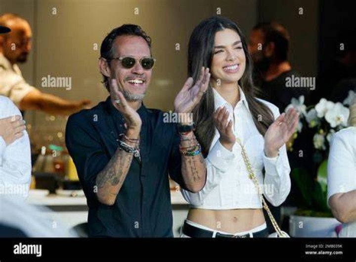 Marc Anthony is engaged to his 23-year-old girlfriend, model Nadia Ferreira