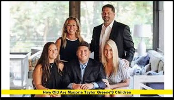 Marjorie Taylor Greene's Children: Unveiling Their Age