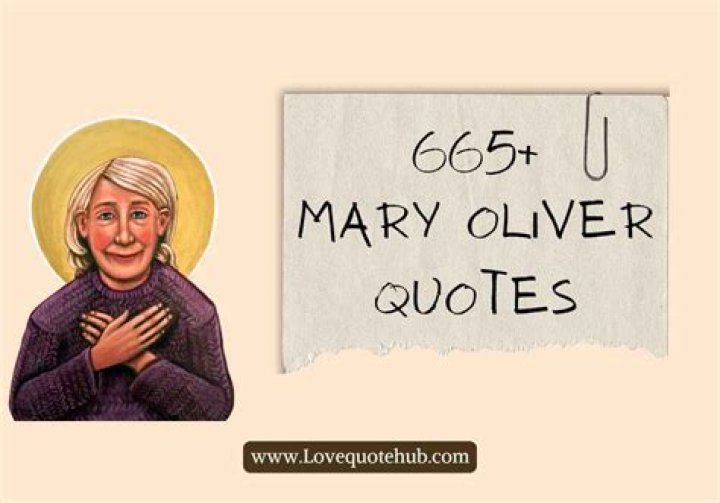 Mary Oliver's Heartfelt Expressions Of Love In Poetry