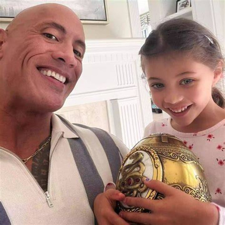 Meet Dwayne Johnsons Adorable Youngest Daughter