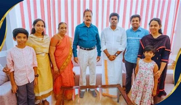 Meet K. Annamalai's Beloved Family: Wife And Children
