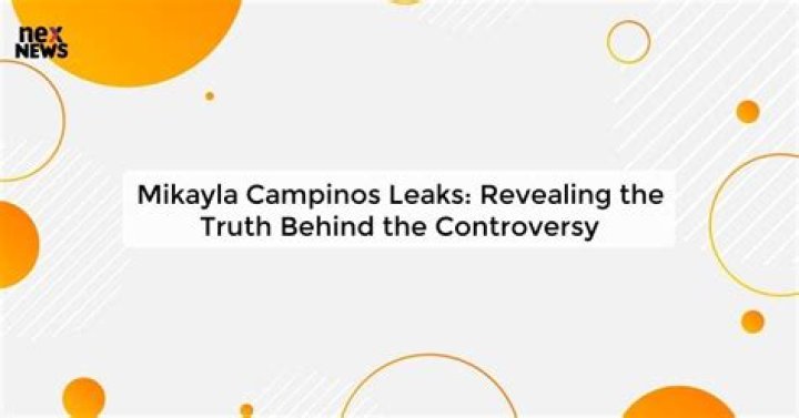 Mikayla Campinos Purple Lights Scandal Exposed