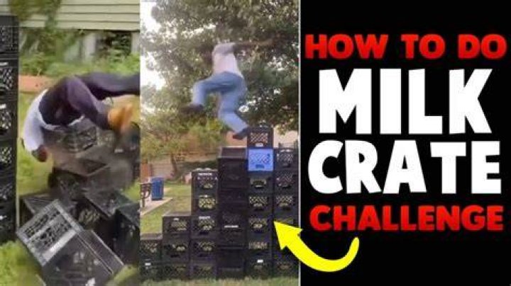Milk Crate Challenge Can Lead To Paralysis