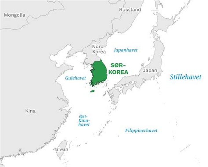 Norge mot Sør-Korea 