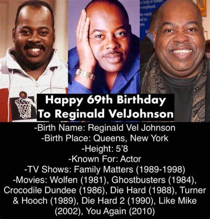 Notable Role Of Reginald Veljohnson