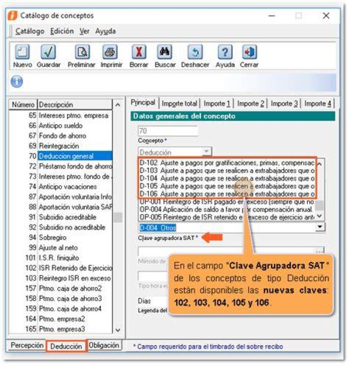 Nueva clave SAT OtrosPagos 009