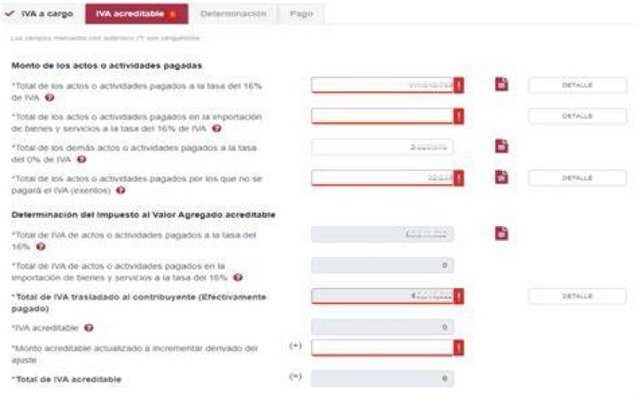 Nueva plataforma de autodeterminación de IVA del SAT