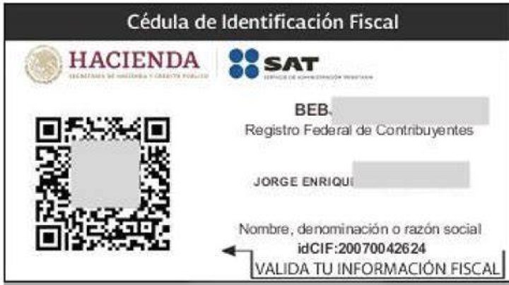 Obtén tu cédula de identificación fiscal