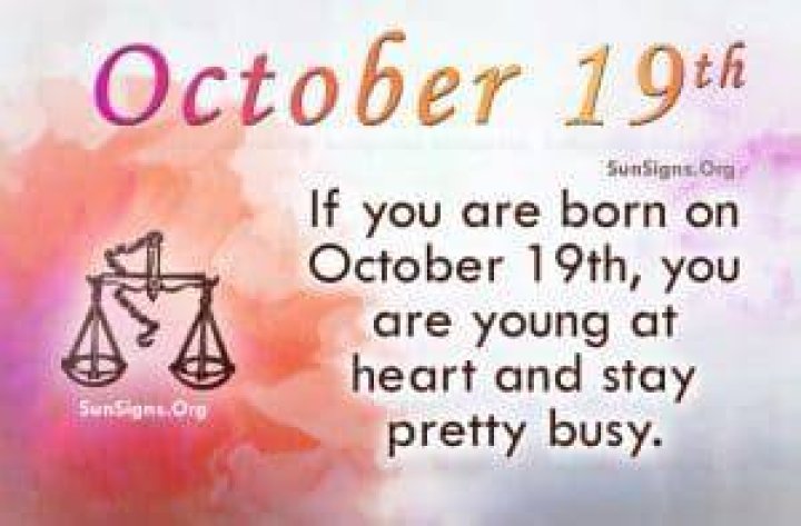 October 19 Famous Birthdays - SunSigns.Org ·