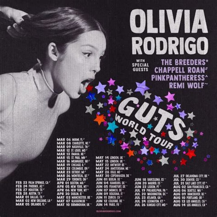 Olivia Rodrigos Guts Tour setlist, explained