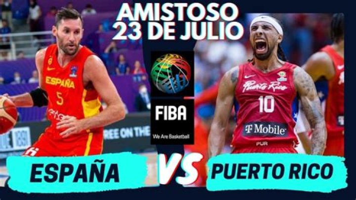 Online España vs Puerto Rico en vivo Baloncesto: España - Puerto Rico, directo | Amistoso (M) 23 julio 2024