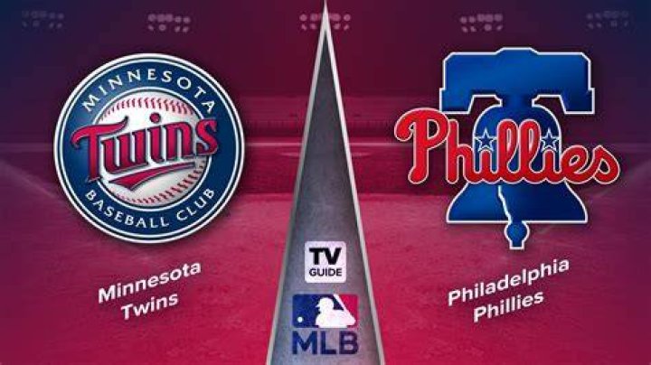 Philadelphia Phillies vs. Minnesota Twins live watch 23 July 2024 Watch