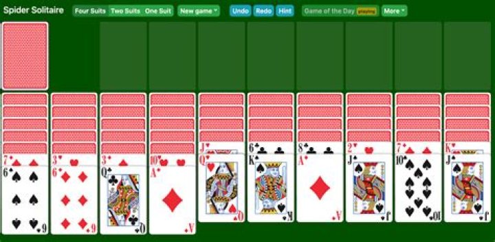 Play Spider Solitaire Online For Free