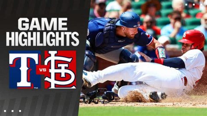 Rangers vs. Cardinals live online 29 July 2024 Streaming