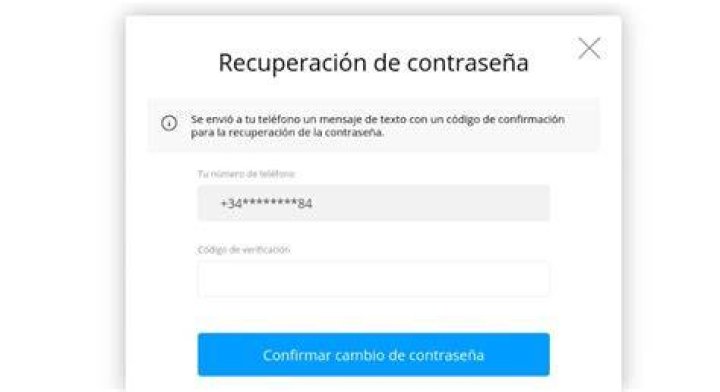 Recuperar contraseña