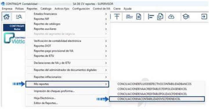 Reportes relacionados a la Contabilidad Electrónica
