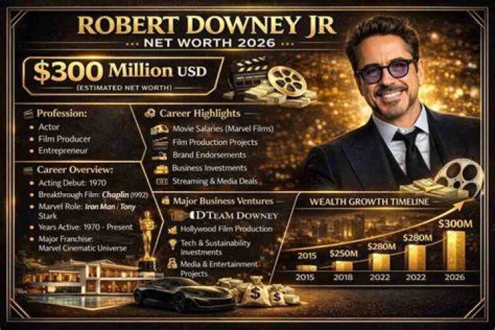 Robert Downey Jr. Net Worth