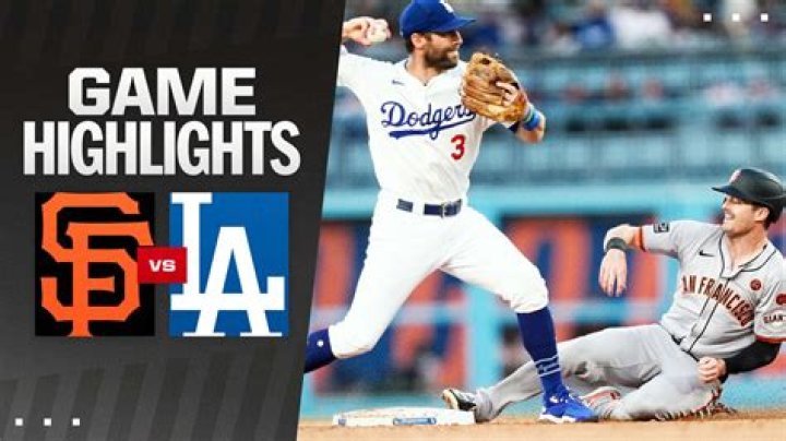 San Francisco Giants vs Los Angeles Dodgers live 24/07/2024 Sport