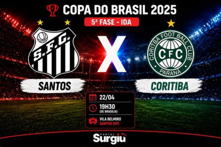 Santos x Coritiba ao vivo onde assistir Santos x Coritiba: onde assistir ao jogo do Brasileirão 22.07.2024