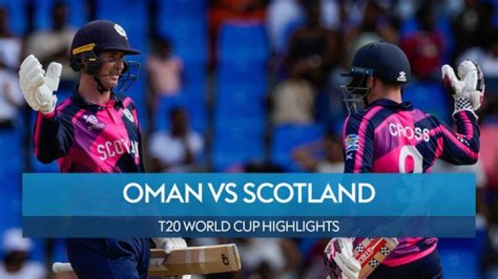 Scotland VS Oman live online 22 July 2024 Live Sport