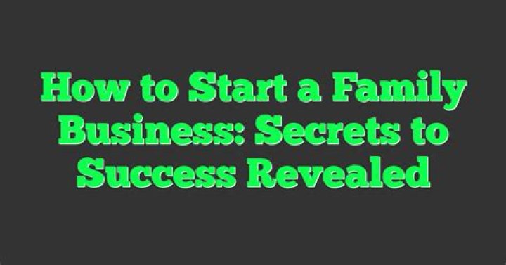 Secrets Of Success And Family Legacy Revealed