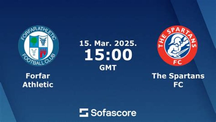 Spartans VS Forfar live 23/07/2024