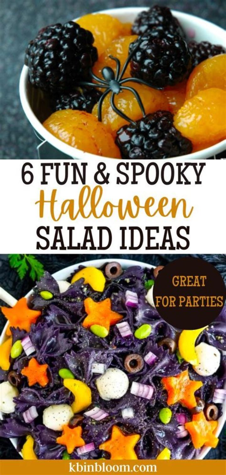 Spooky Halloween Salad: A Ghoulish Treat For Your Taste Buds