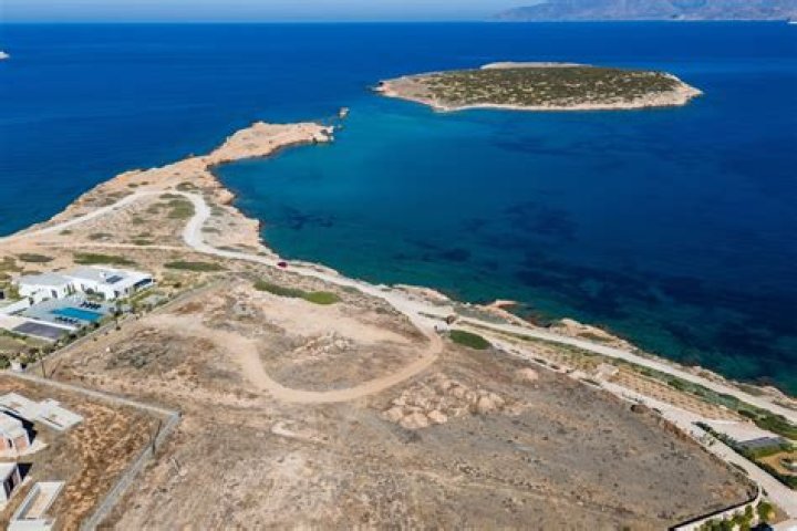 Spot of land in the sea